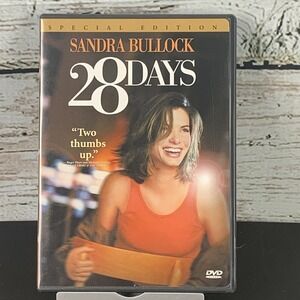 28 Days (DVD, 2000) Sandra Bullock, Steve Buscemi, Viggo Mortensen, Dominic West